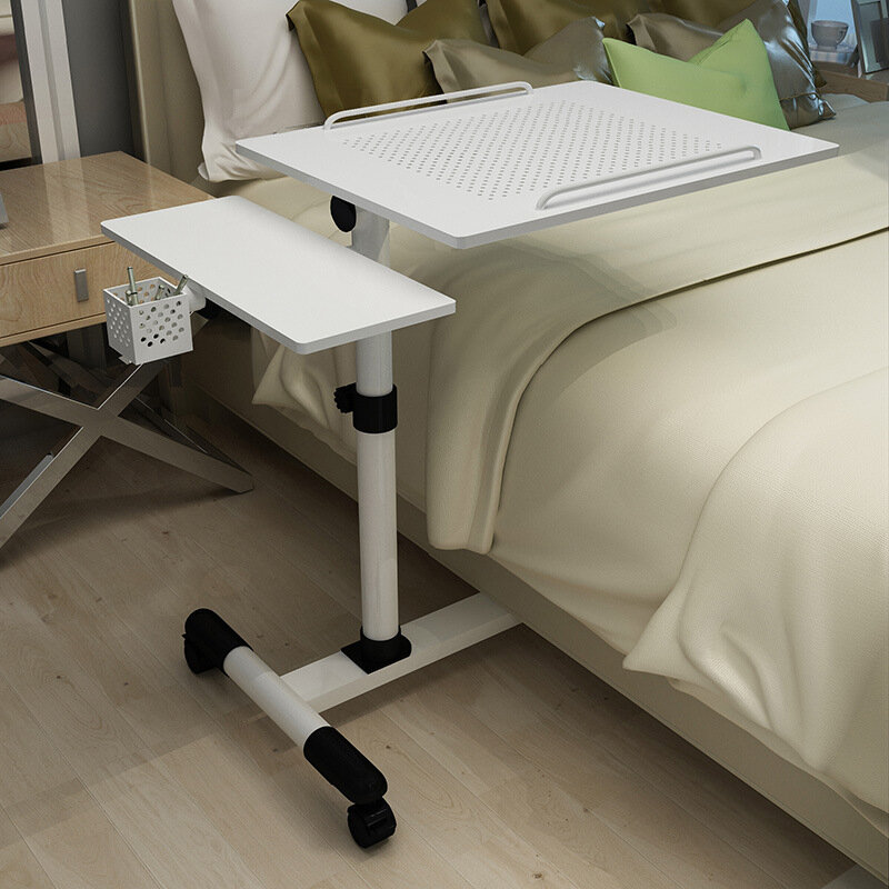 K-star-mesa plegable ajustable para ordenador portátil, mesa de cama giratoria, se puede levantar, escritorio de pie, entrega Normal