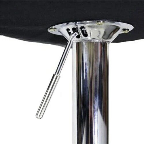 Taburete redondo ajustable de 360 grados, silla de ordenador, taburete de Bar negro, taburete de Bar moderno