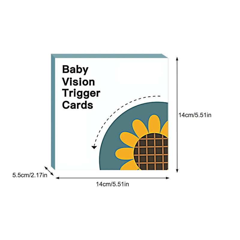 Bebê alto contraste flashcards preto e branco cartões de aprendizagem brinquedos de alta qualidade e conveniente design de dupla face limpo