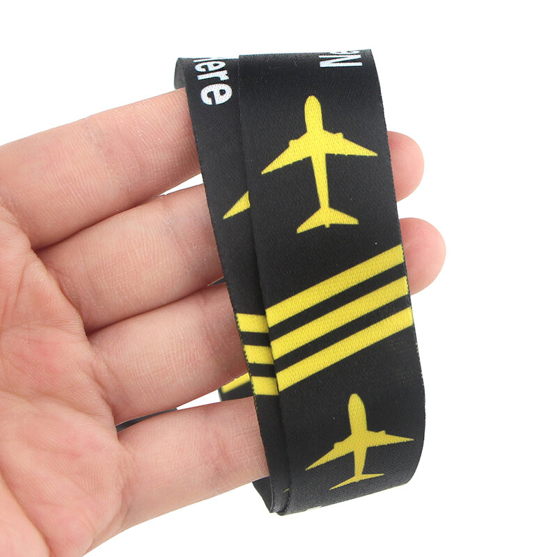 BH1132 Blinghero Fly Safe I Need You Here pilot Lanyard For keys Card Holder Neck Straps Phone Hang Rope Fashion Gift for Friend