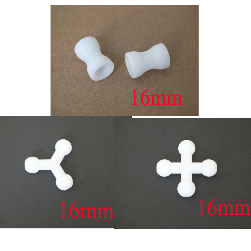 Mieszanie krzyż-Y-kształt skelton złącze pasuje do 9.5/12/14/16mm/21mm/25.5mm toy bulk skeletonjoint.