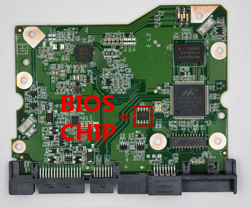 Western Digital Desktop Hard Disk Circuit Board :  2060-771822-004 REV A  P1  771822-004 / WD3000FYYZ