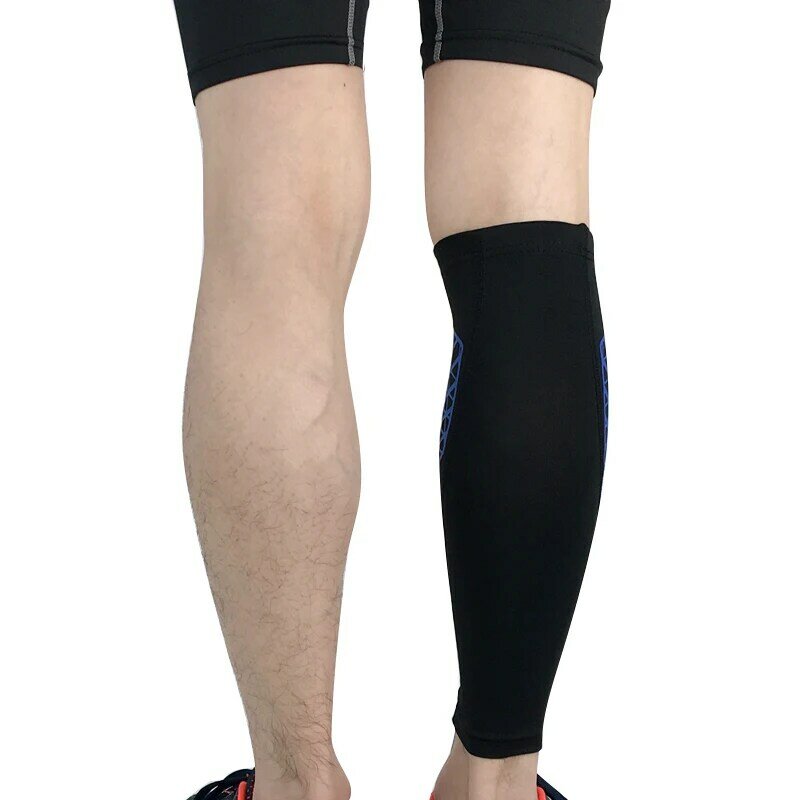 1 шт. компрессионный бандаж для ног для занятий спортом, бега, баскетбола, голени, облегчение боли, кровообращение