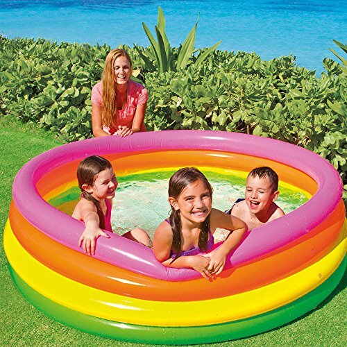Intex – pataugeoire phosphorescente de 66 pouces, piscine pour coucher de soleil