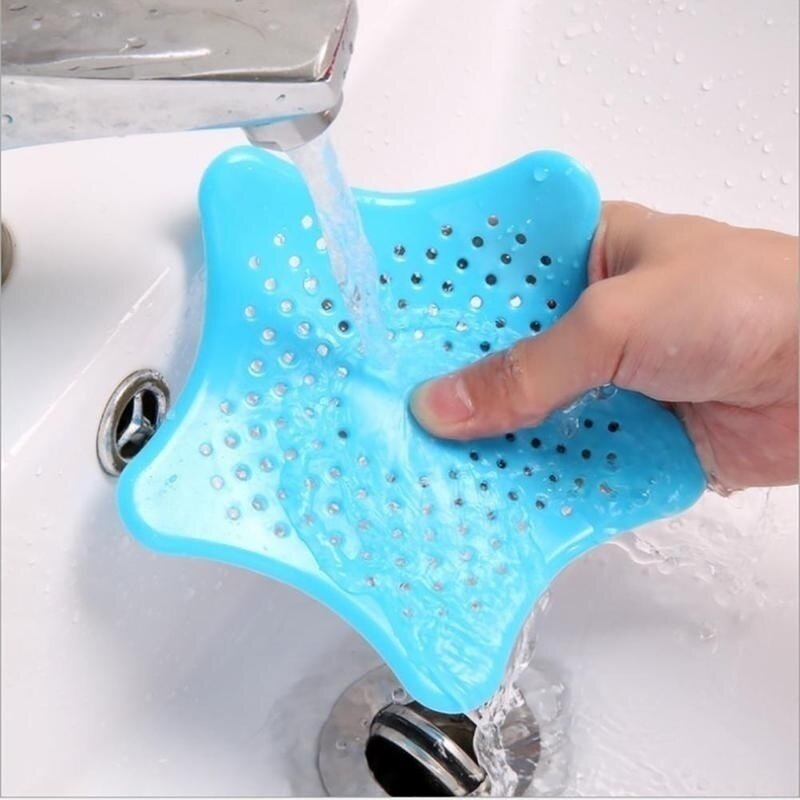 2PCS Dapur Drain Rambut Penangkap Bath Stopper Wastafel Basin Saringan Filter Shower Perangkap (Warna Acak)