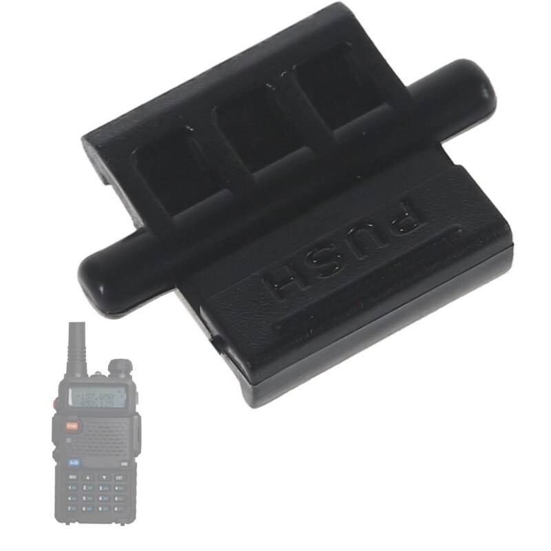 Walkie Talkie Push Button Battery Lock Hold Compatible with Baofeng UV-5R UV 5R UV-5RA UV-5RE BF-F8HP 5R Series