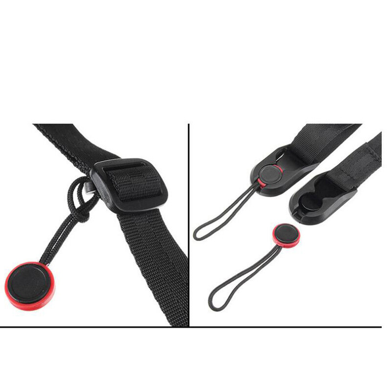 Quick Release Leine Handgelenk Gürtel Schulter Strap Sling mit ABS Schnalle für DSLR Kamera PUO88