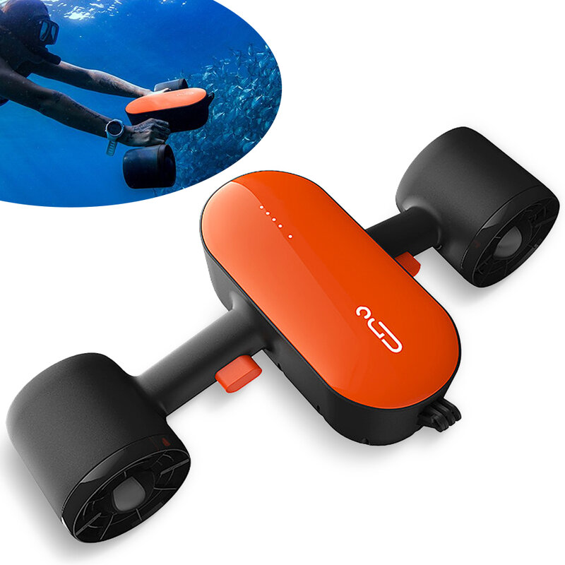 Patinete submarino con Bluetooth para niños y adultos, dispositivo de buceo con Motor a control remoto, para deportes acuáticos, esnórquel, piscina