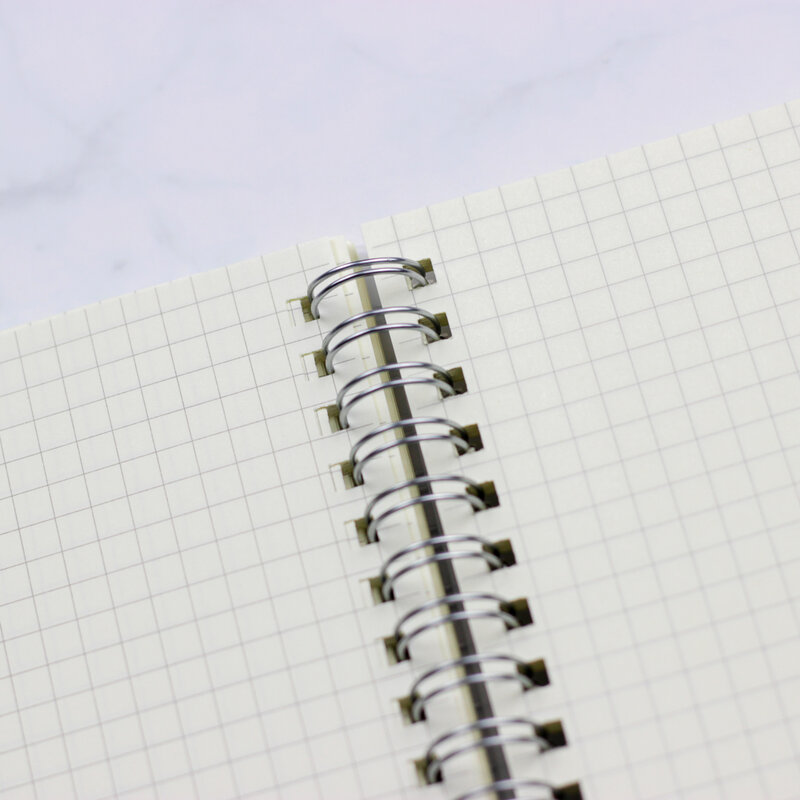 Cahier A5 B5 A6 balle Journal moyenne grille point blanc quotidien hebdomadaire planificateur livre gestion du temps planificateur fournitures scolaires cadeau