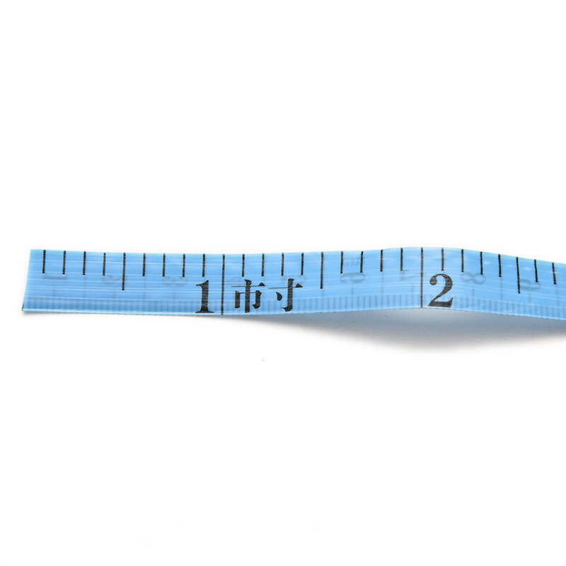 Regla de medición corporal plana para costura, cinta métrica de sastre, suave, de 150cm/60 pulgadas, 1 unidad/2 unidades