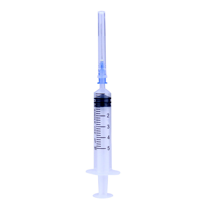 5ml Disposable Plastic Industry Syringe with Needles 5ml sterile Injector, 30pcs
