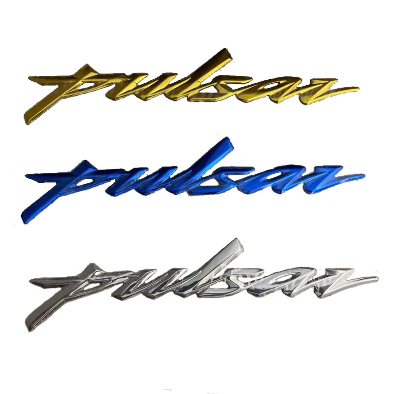 Für bajaj pulsar 200ns kommen 180 rs200 pulsar/180f 220f motorrad 3d emblem abzeichen aufkleber tank rad pulsar aufkleber abziehbilder