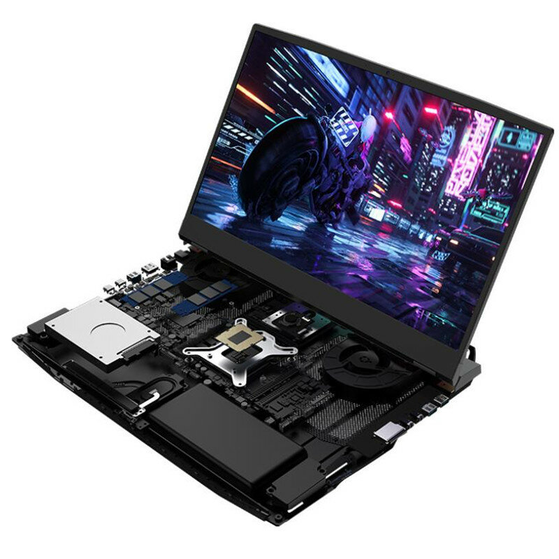 Laptop da gioco da 17.3 pollici i9-10885H GTX1650 32G 64G + 1TB supporto per le prestazioni del Desktop il processore di generazione Intel 6789 può essere fai da te