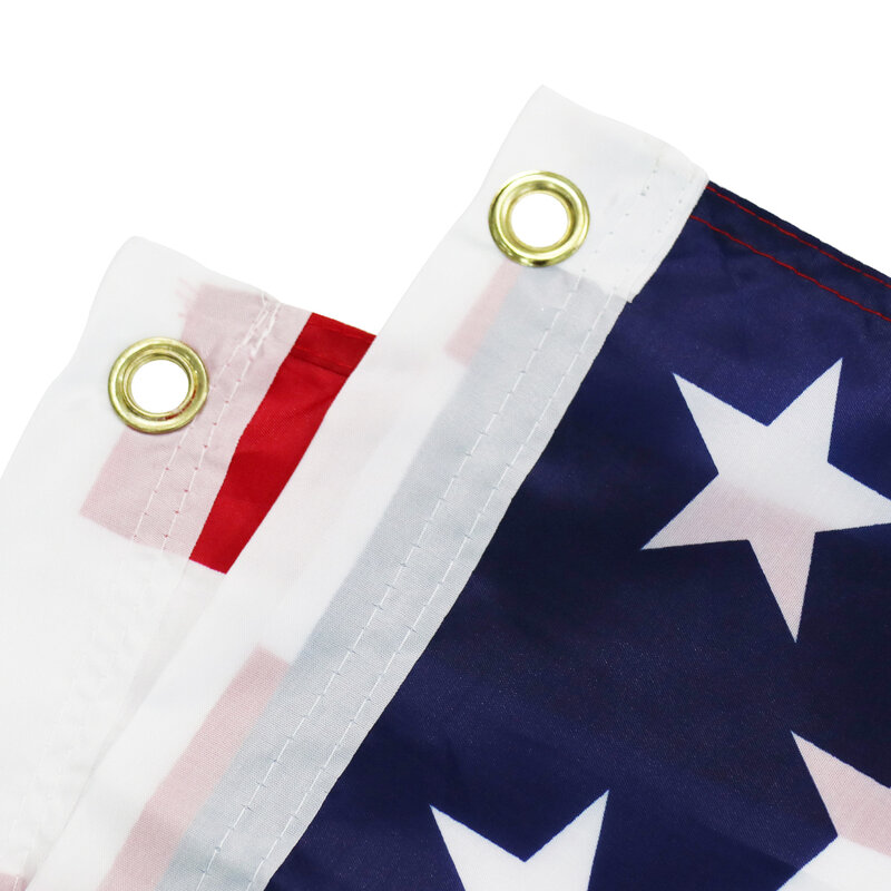 Flagnshow Hạm Hoa Kỳ Quốc Gia Nước Cờ 3X5 FT Polyester Trang Trí Biểu Ngữ USA Cờ Mỹ