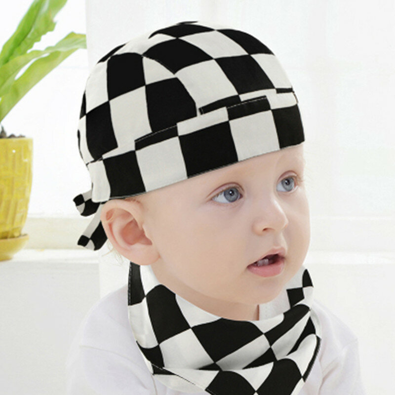 Baby hat spring and autumn thin section breathable baby hooded hat 0-24 months boys and girls hats cotton Korean version