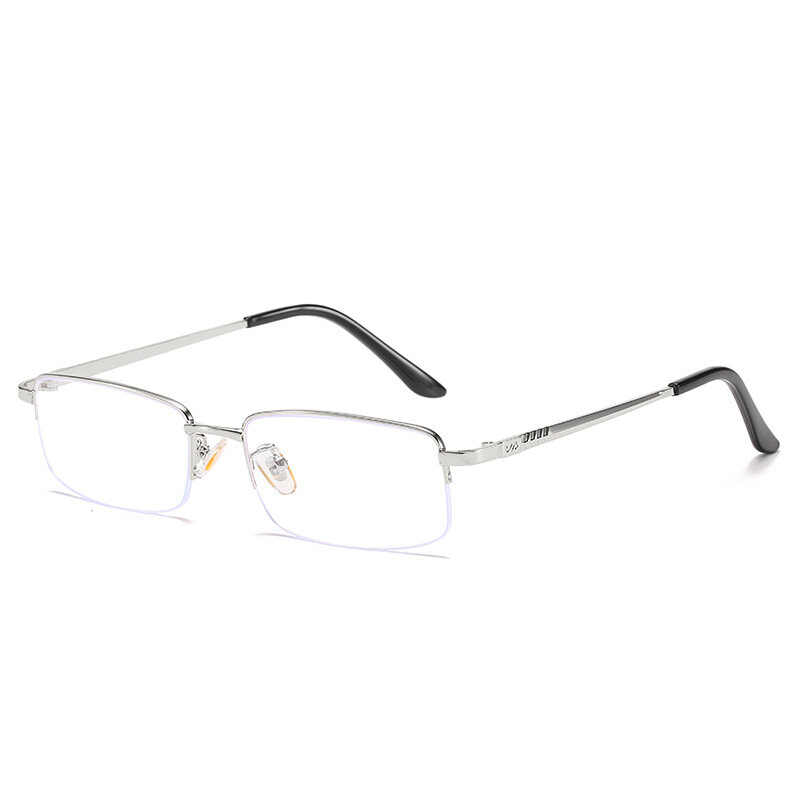 الانتهاء من قصر النظر نظارات النساء الرجال نصف إطار الموضة Sutdent قصيرة البصر نظارات-0.5 -1.0 -1.5 -2. 0 -2.5 -3.0 -4.0 -4.5 -6.0