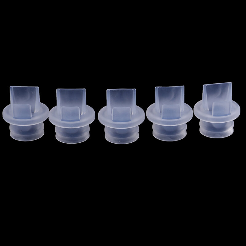Nova proteção contra o fluxo de mama bomba acessório cor sólida duckbill válvula para manual/bombas de mama elétrica
