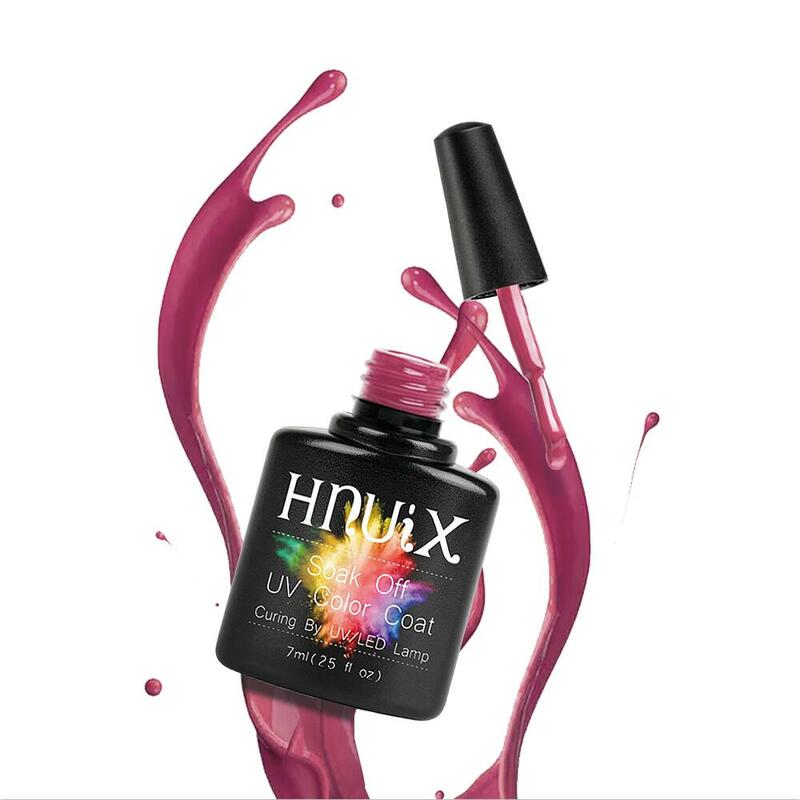HNUIX UV Nail Gel 7ml For Manicure Matte Nail Set Kit LED Base Top Coat For Painting Extension Nail Art Gel Varnishes Lacquer