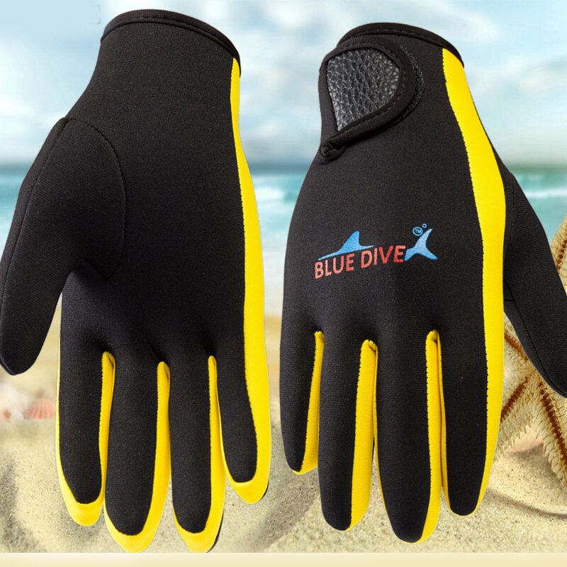 Neue meist verkaufte 1,5mm Neopren handschuhe Tauchen Surfen Speer fischen Schnorcheln warme Handschuhe Mode Surfen Surfen Tauch handschuhe