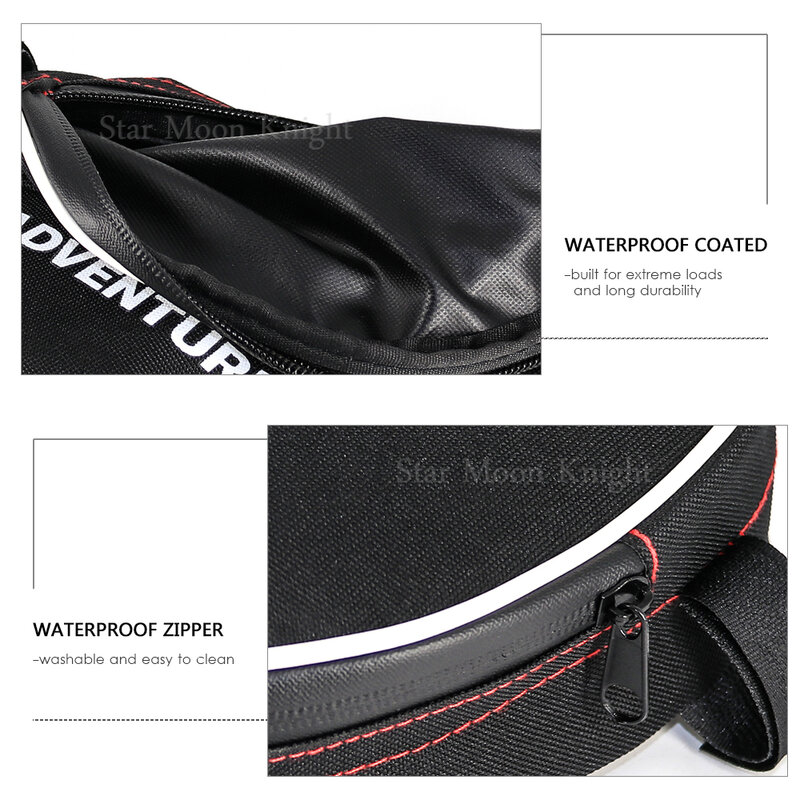 Cassetta degli attrezzi del pacchetto della borsa impermeabile di posizionamento dello strumento di riparazione delle borse del telaio del paraurti del motociclo per Honda CB500X CB 500X2013-2018 2017