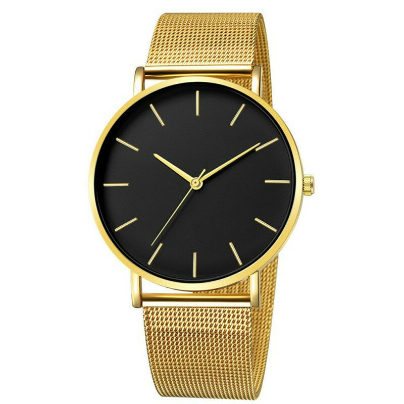 ファッション女性の腕時計ローズゴールドモンタフェム女性メッシュベルト超薄型 relojes パラ mujer 高級腕時計カップル腕時計リロイ mujer