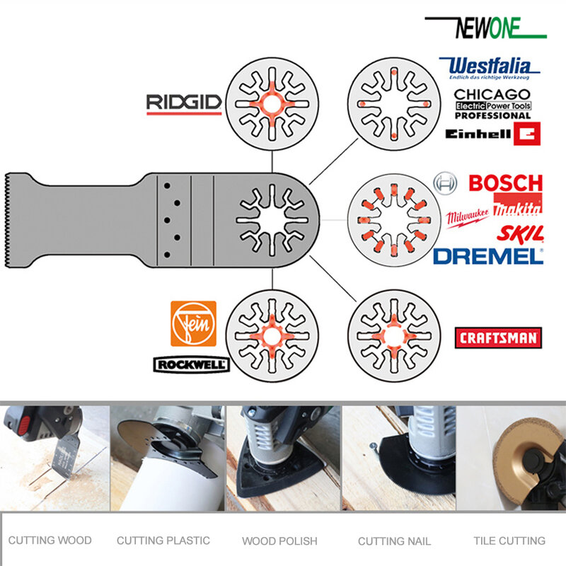 Newone Oscillerende Tool Zand Papier + Vinger/Driehoek Schuren Pad Voor Fein Dremel Power Tool Schurende Schuurpapier Haak & loop