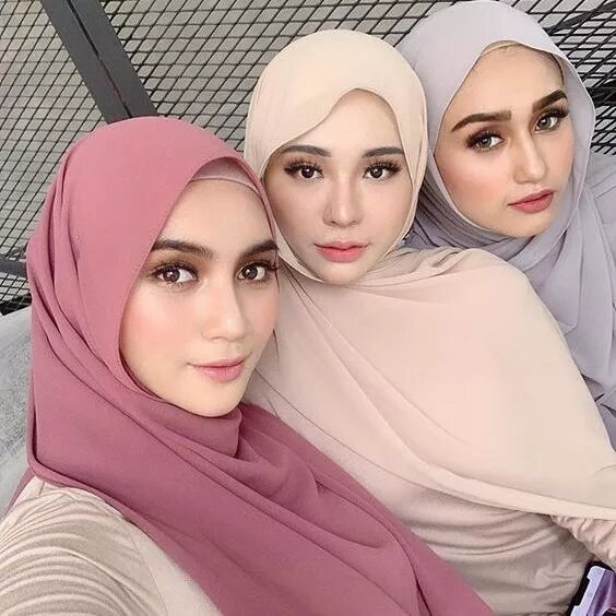 Plain Bubble Chiffon Hijab Scarf Women Muslim Solid Color Shawls Wrap Headband Femme Foulard Scarves Soft Long Head Scarves