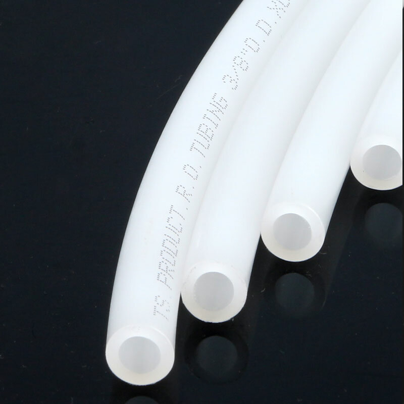 Mangueira purificadora de água 3/8 ", filtro transparente para aquário, tubo flexível de qualidade alimentar com 3/8 tamanhos
