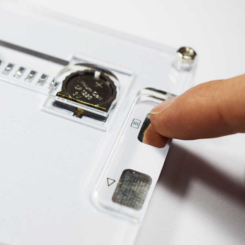 Klawisz dotykowy zegarek DIY DS3231 duży rozmiar LED zestaw do zegara z matrycą punktową