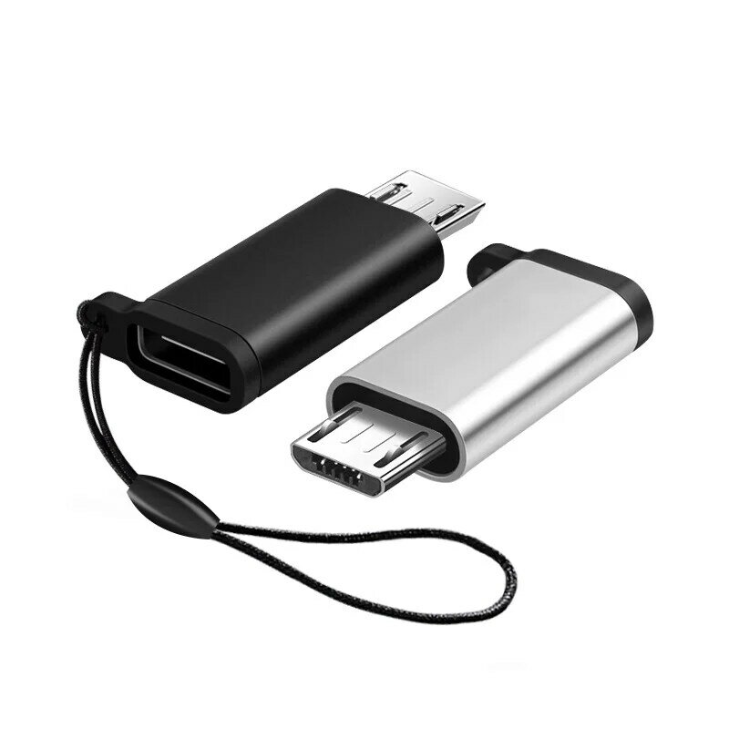 USB Type-C Adapter ประเภท C ไปยัง Micro USB หญิงแปลงสำหรับ Xiaomi Samsung สายชาร์จข้อมูล USBC อะแดปเตอร์ USB C