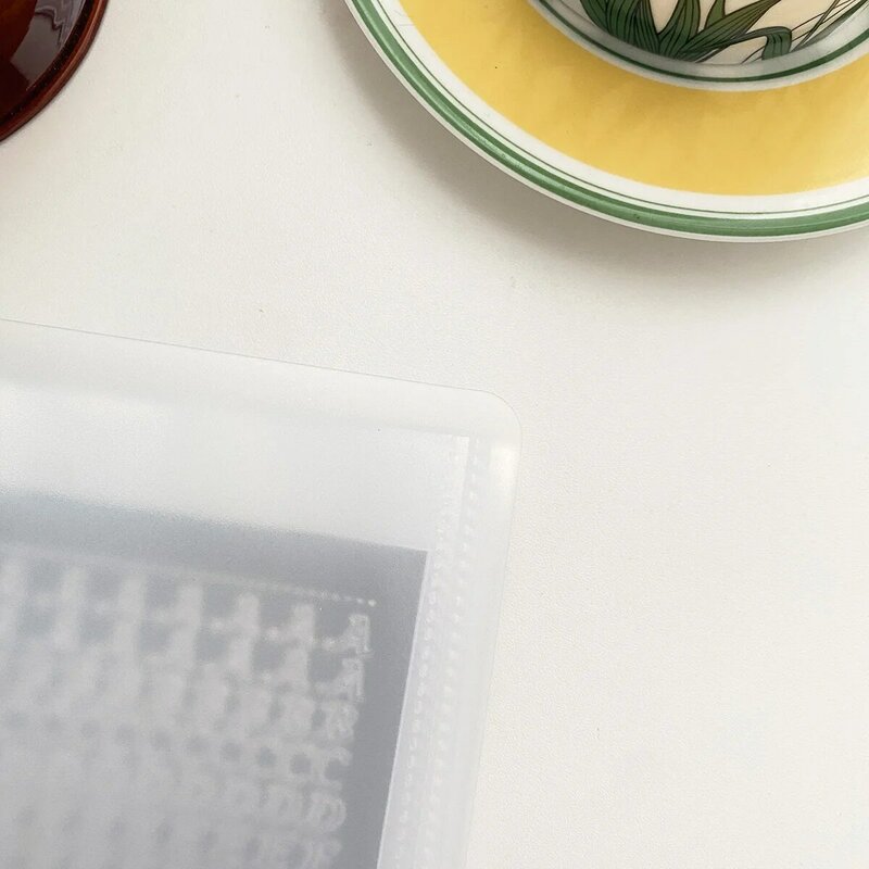 Yoofun สติกเกอร์วัสดุคอลเลกชันผู้ถือหนังสือโปร่งใส Photo Album Scrapbooking วัสดุกระดาษหนังสือเครื่องเขียน