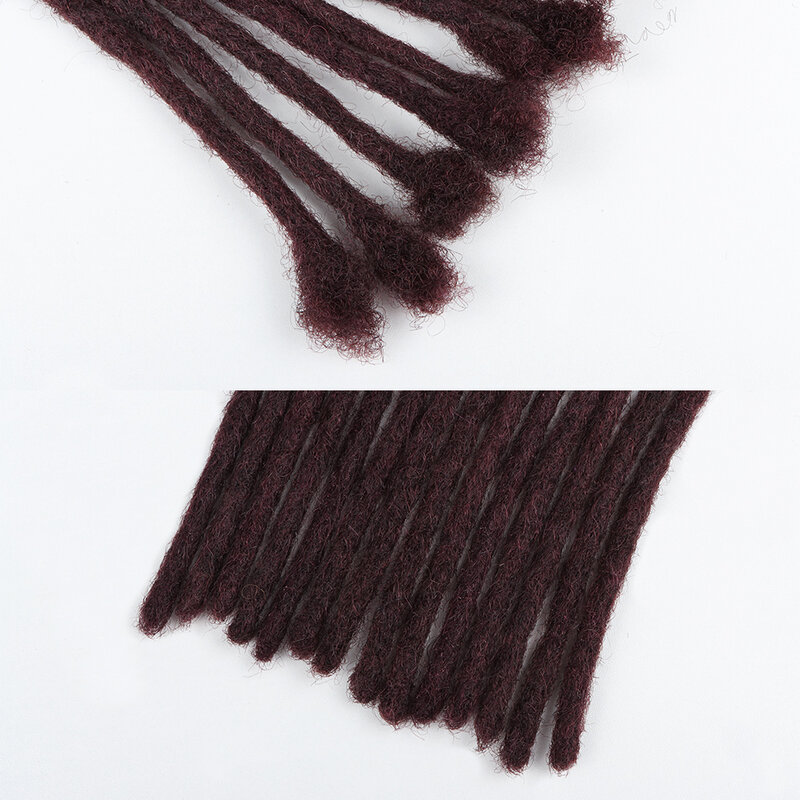 Ogromne Dreads rozszerzenia 100% Handmade Locs Afro perwersyjne luzem oplatania ludzkich włosów dredy