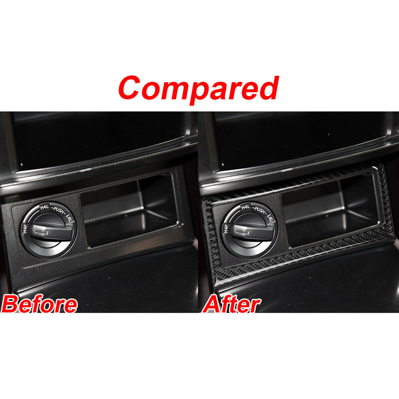Автомобильная наклейка s для Toyota Land Cruiser 150 Prado LC150 FJ150 2010-2018 Кнопка рамка наклейка для салона автомобиля черная Замена Внутренняя