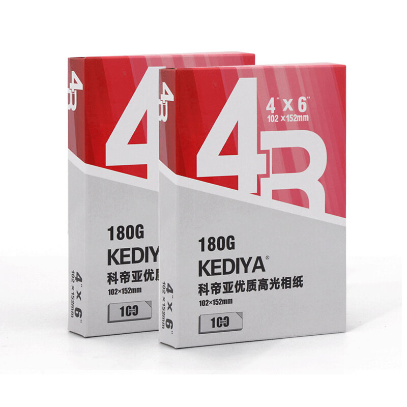 Kediya-papel fotográfico brillante, papel de inyección de tinta, A4, 3R, 5R