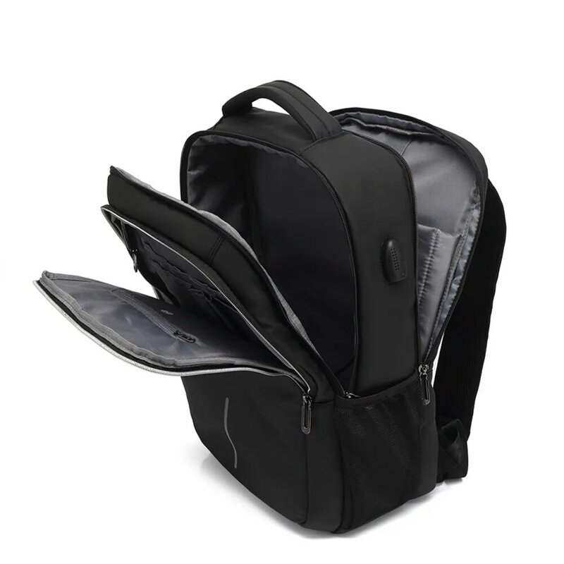 COOLBELL-حقيبة ظهر لابتوب مضادة للسرقة مقاومة للماء USB ، حقيبة ظهر عصرية للسفر للأعمال ، حقيبة ظهر ببطاقة طالب ، أو"