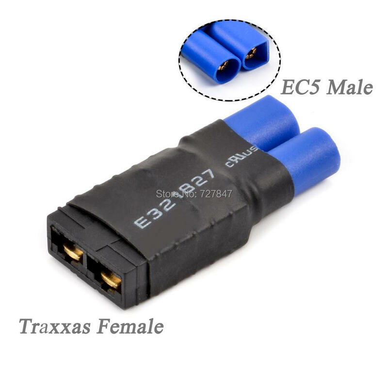 Adaptador ec5/ec3 para xt60 t deans, conector fêmea/macho plug rc lipo bateria peças de controle diy