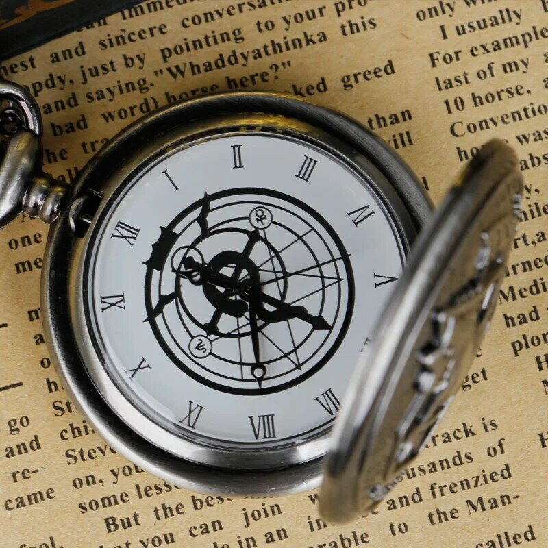 นาฬิกาควอตซ์สีเทาดีไซน์ใหม่มีสายโซ่สำหรับเด็กผู้ชายของขวัญสำหรับผู้ชายผู้หญิง reloj de bolsillo