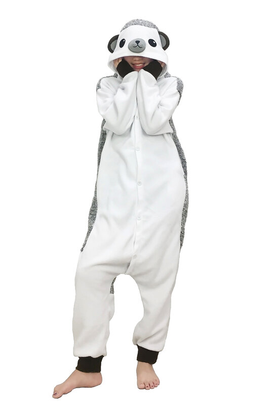 Neue Tier Biber Pyjamas Nachtwäsche Cartoon Schlafanzug-kostüm Cosplay Kostüm Erwachsene Unisex