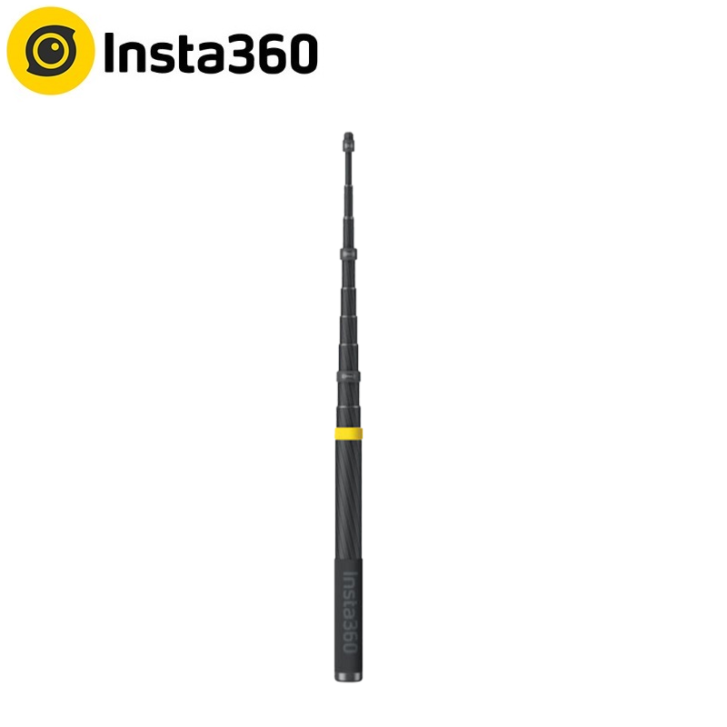 Insta360-Ultra-Long Extended Edition Carbon Fiber Selfie Stick, 3m, Acessórios para Insta 360 ONE X2, ONE RS, X3, X4, Nova Versão