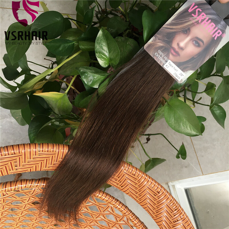 VSR PU Super Tape In Human Hair Extension Blonde Piano Color US Strong Adhesive Tape Hair Extensions For Salon