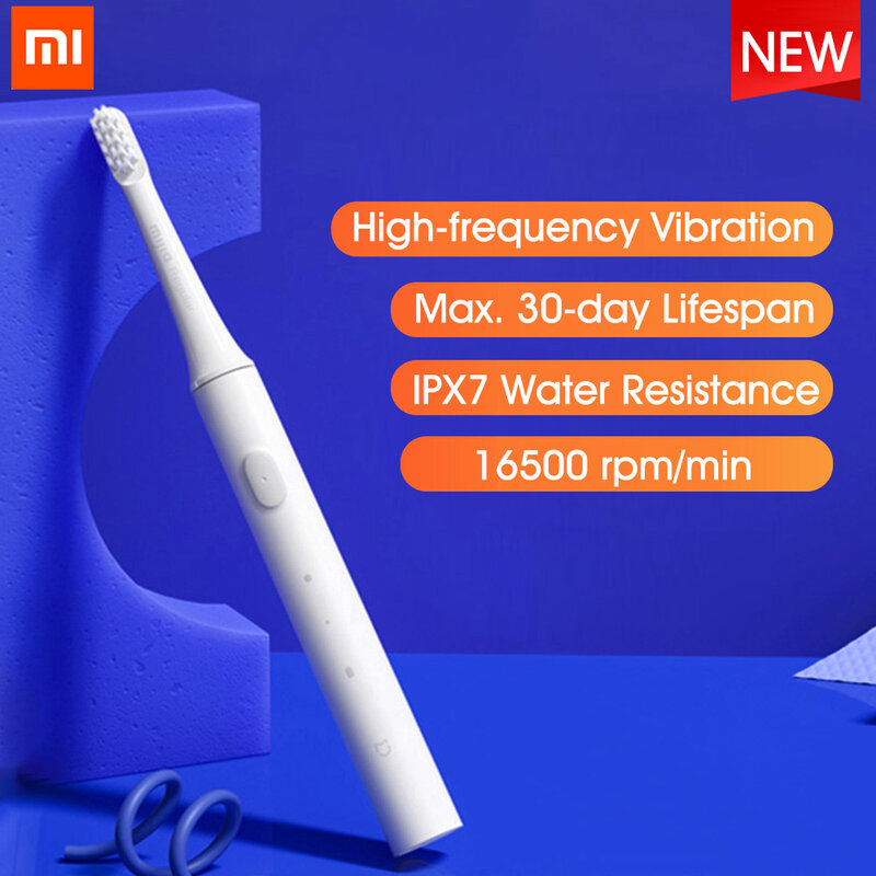 Originele Xiaomi Mijia Sonic Elektrische Tandenborstel Draadloze Usb Oplaadbare Tandenborstel Waterdichte Ultrasone Automatische Tandenborstel