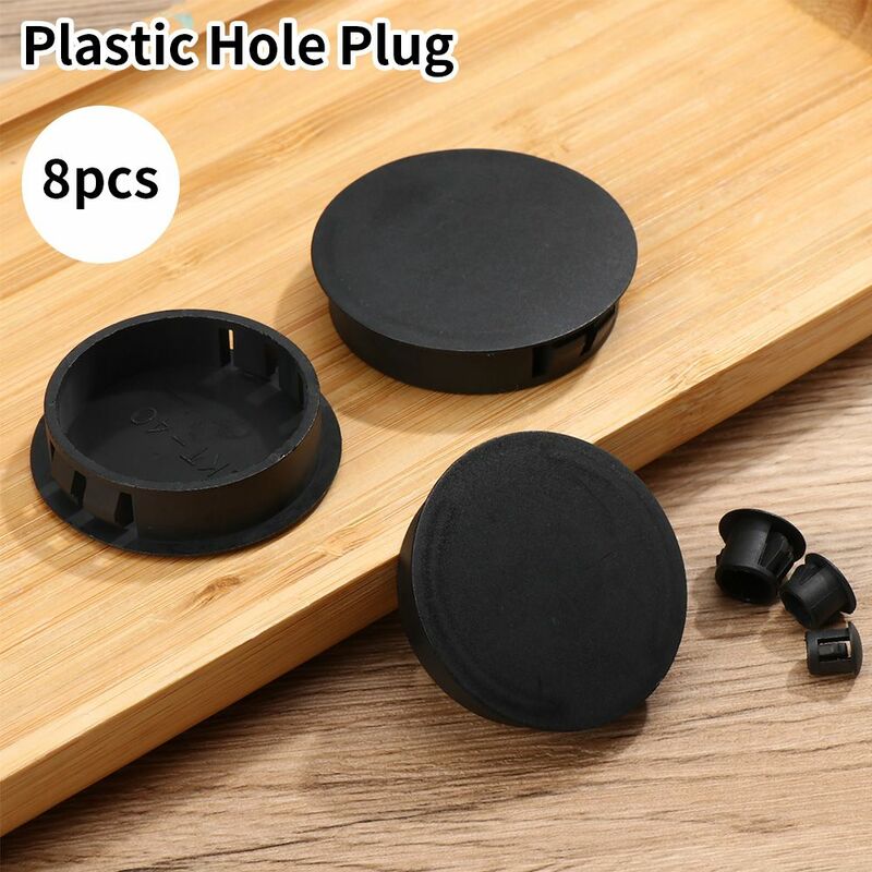 8pcs/pack Round Furniture Accessories Caps Protector Furniture Feet Blanking End Caps Pipe Plug Cover Hole Plug