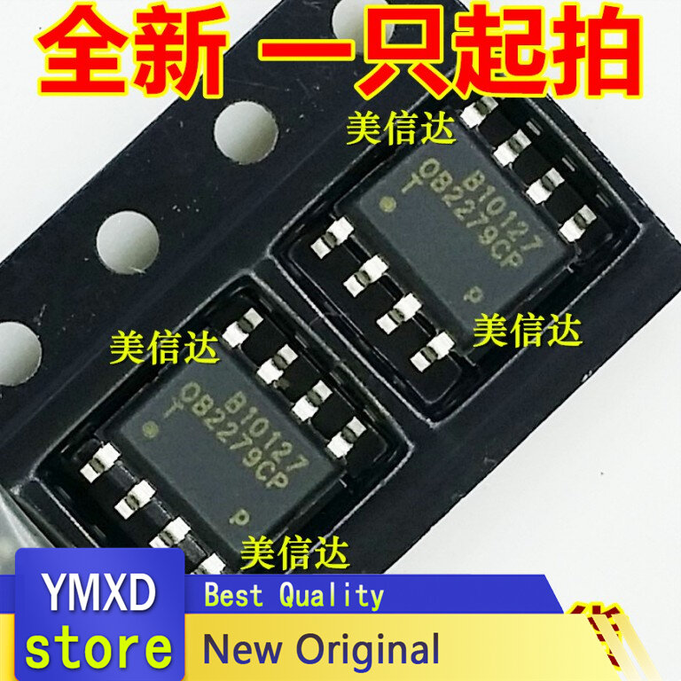 10 unids/lote OB2279CP OB2279 0 B2279cp, Nuevo LCD Original, Parche de Chip de gestión de energía SOP-8