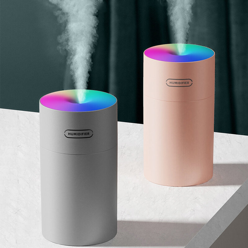 Luminous Humidifier Household Desktop Small Water Supplement Mist Spray Air Humidification Usb Car Portable Colorful Night Light
