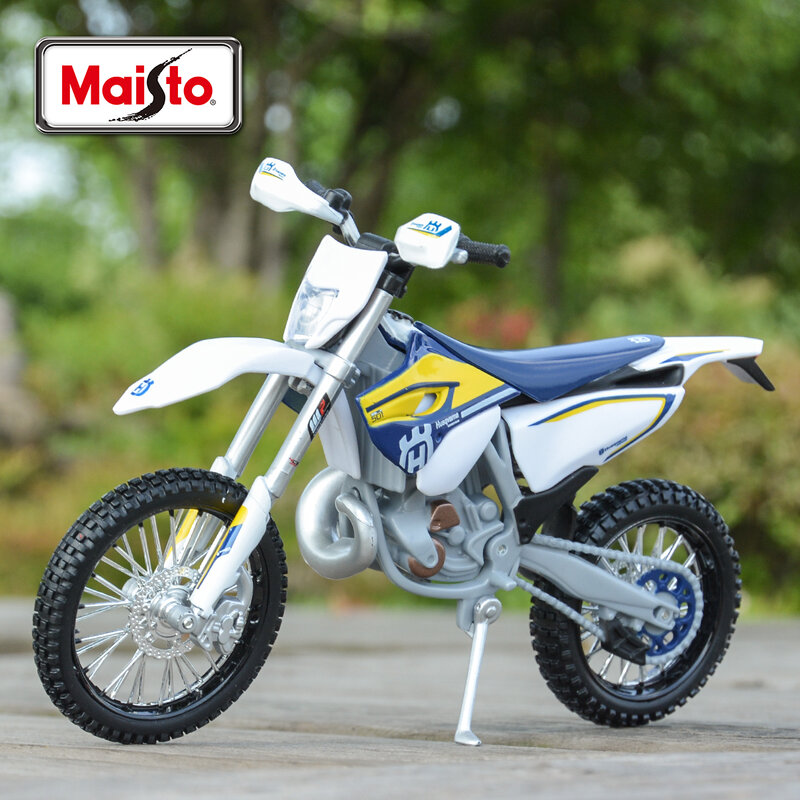 Maisto – modèle de moto Husqvarna FE 501, 1:12, véhicules moulés, loisirs de collection, jouets