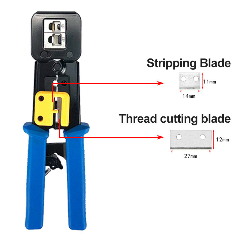 Original Network Clamp Blade Ethernet Cable Plier Replace Blades Opel Network Cable Crimper Clamp Blade Accessories