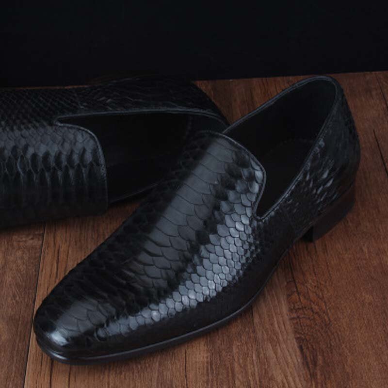 Ourui новая деловая повседневная мужская обувь из натуральной кожи