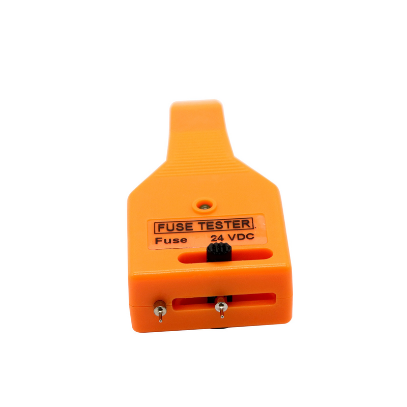 Probador y extractor de fusibles ajustables para vehículos automotrices, herramienta de eliminación de fusibles con luz indicadora (naranja)