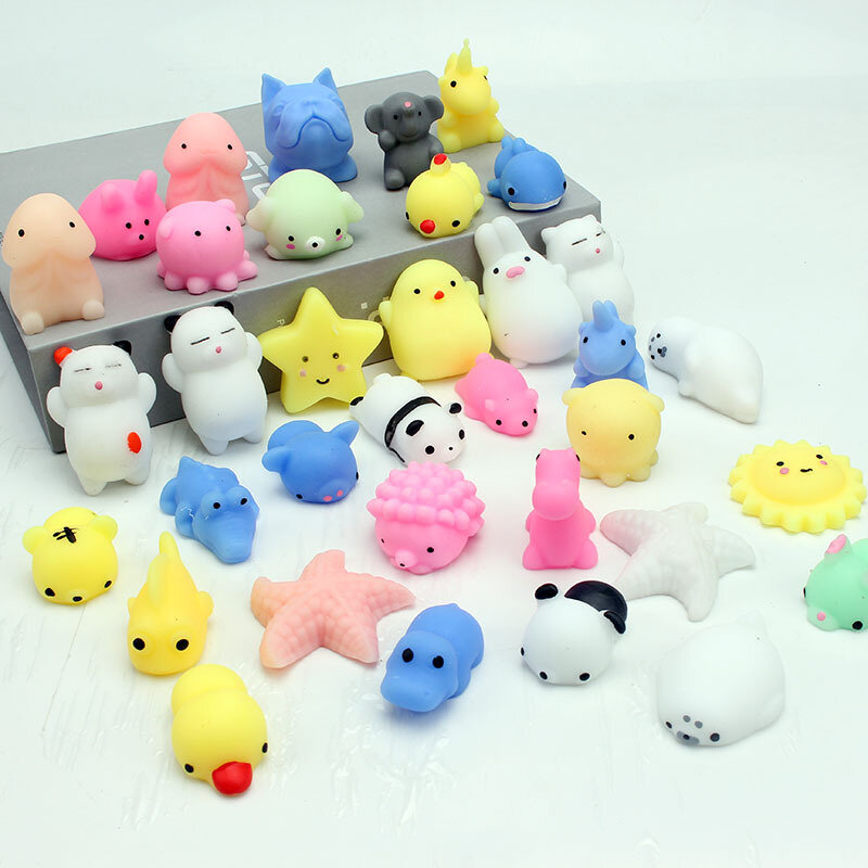 Wipes Antistress Boot Ball Decompression Sticky Eliminate Pets Squishy Soft Cute Cat Fun Stress Squishies Squeeze Kit Toys