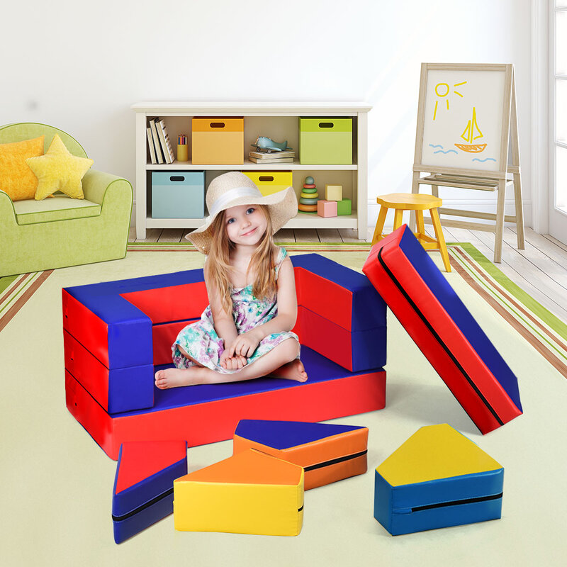 4-in-1 Crawl Climb Foam Child Playset Softzone Toy Toddler Preschoolers